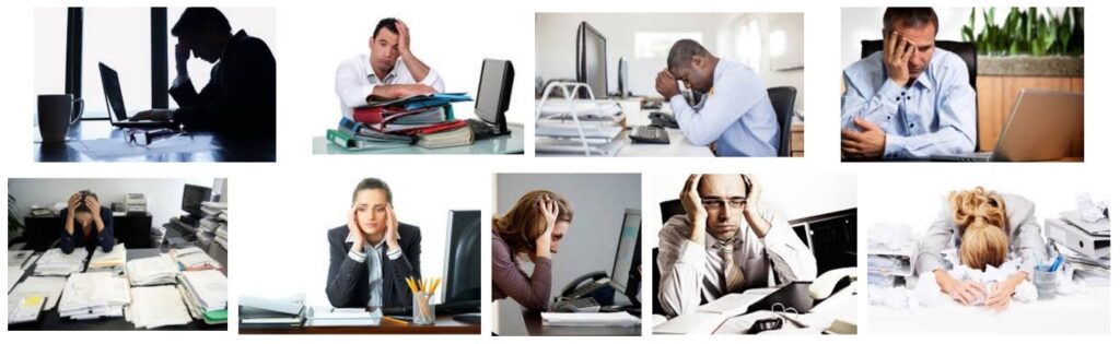Everyone feels workplace stress from time to time