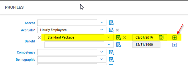 Form for new full time employee with benefits