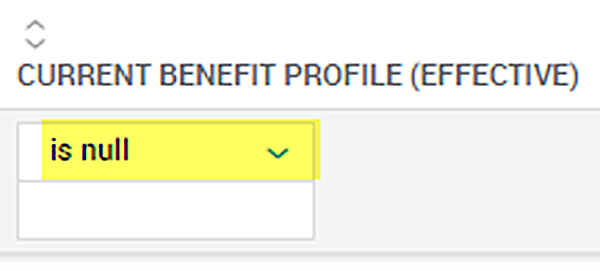 Retrieve a list of all employees without benefit profiles